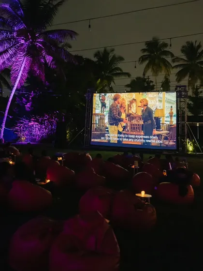 Movie nights under the stars are one of my favorite things to host. In partnership with Sunset Cinema Club, I turn my lawn into an open-air theater with comfy beanbags, great food, and even better films. It’s a unique date night or a fun outing with friends.