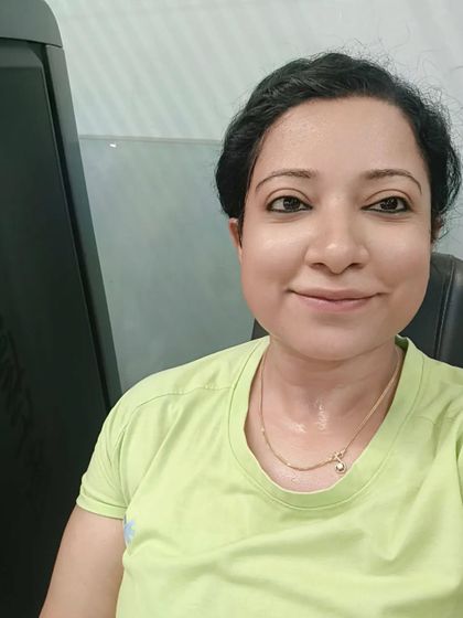 A happy member selfie after a satisfying workout. We love seeing our members feel accomplished and healthier after their sessions.