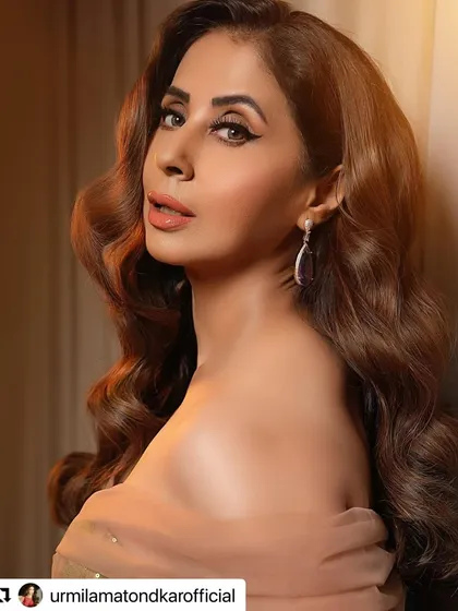 A classic and elegant look for the one and only Urmila Matondkar. I gave her a fresh haircut and a rich, glossy color that enhances her natural beauty, perfect for a sophisticated photoshoot.
