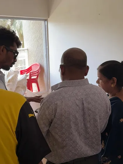A close-up of a client discussion, ensuring every detail of the plan is understood and approved.
