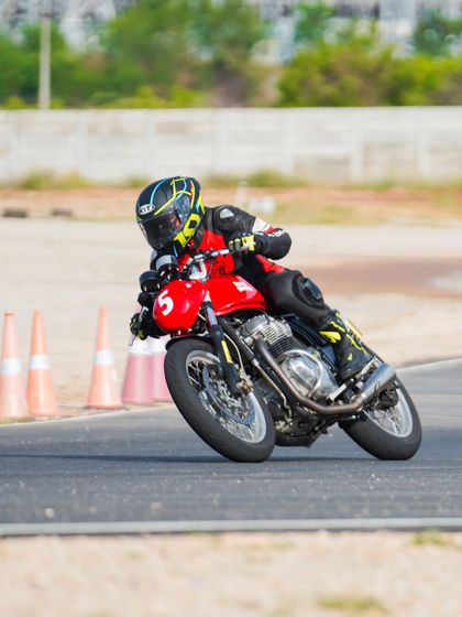 A rider shares their experience of finally achieving a decade-long dream of riding on a track with us. Our school is where aspirations become reality.