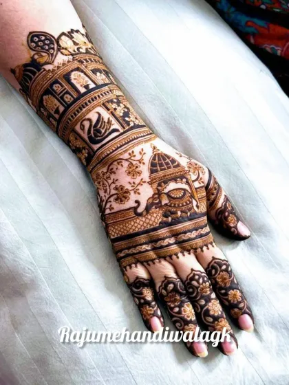 Raju Mehendi - Guest & Family Mehandi Storytelling & Custom Designs photo 4