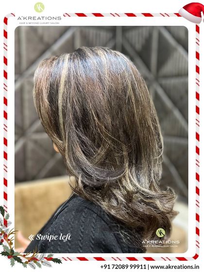 These expertly woven highlights create a rich, textured look. The mix of tones provides a sophisticated finish that is both modern and timeless.