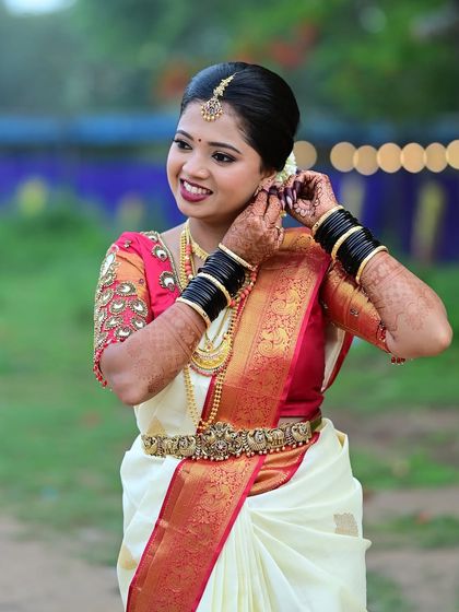 Makeover by Pragna Gangadhar - Bridal Makeup & Hair Styling Signature Coorgi Brides photo 6