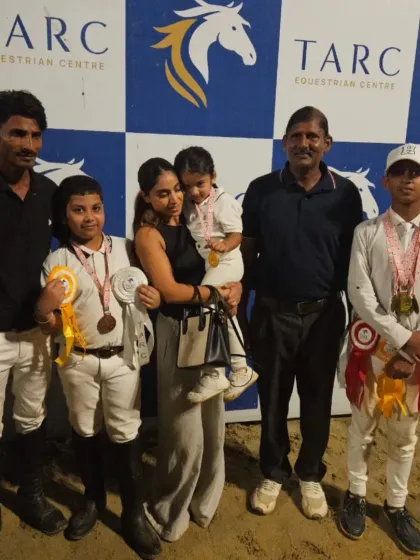 Congratulations to Team Duke. Our riders, coaches, and their families celebrating an outstanding performance and a haul of medals.