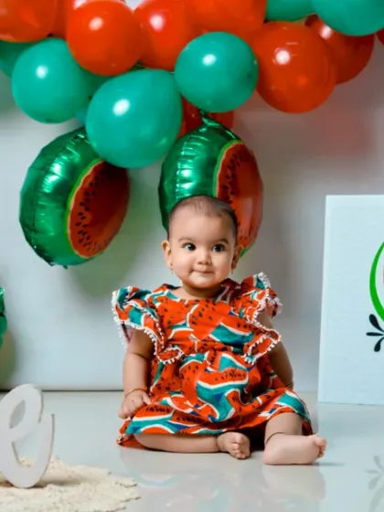 She’s one in a melon. This theme is perfect for a bright, fun, and fruity first birthday celebration.