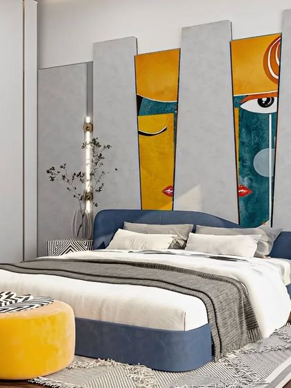 Dreaming in Colors & Textures - Modular Interiors & Room Renovation Serene Master Bedrooms photo 34