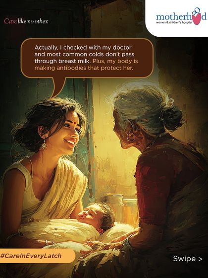 Motherhood Hospitals - Lactation & Infant Feeding Support Busting Common Myths photo 11