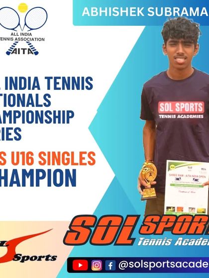 Sol Sports - Tennis Coaching for All Ages & Skill Levels Our Champions: A Legacy of Wins photo 97