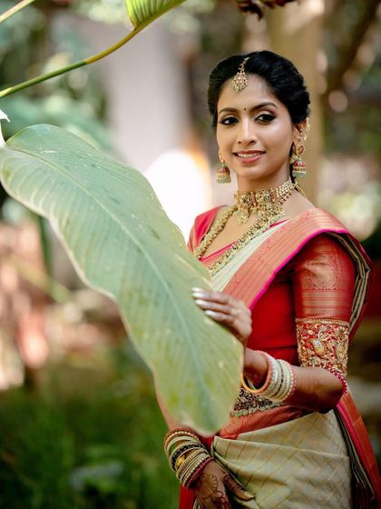 Anthariya by Nidhi Gowda - Custom Bridal & Occasion Wear Grand Bridal Sarees & Muhurtham Wear photo 20