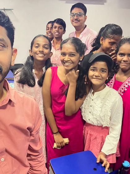 Capturing the sweet moments from our Pink day celebration. It's a joy to see the classroom filled with such warmth.