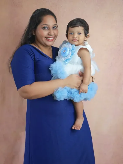 A mother and her precious daughter. I love capturing these one-on-one moments within a family session, highlighting the special bond between a parent and their child.