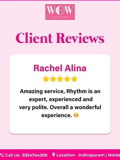 We love hearing from our amazing clients. This feedback highlights our commitment to providing an expert, experienced, and polite service that makes every visit a wonderful and pampering experience.
