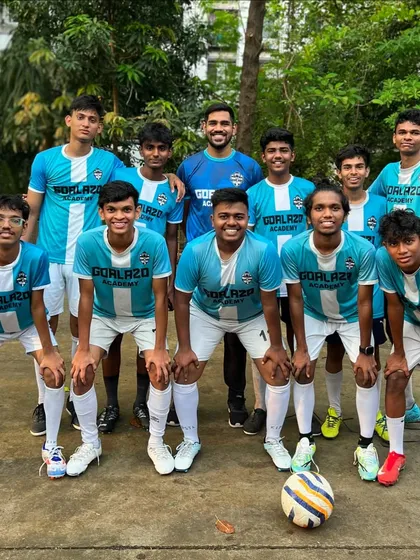 Our Under-19 team, a tight-knit group of players who have trained and grown together at the academy.