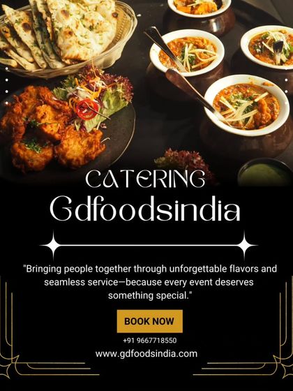 An inviting spread of North Indian cuisine, featuring creamy curries in traditional handis, assorted appetizers, and a basket of fresh naan. This is the kind of comfort food that brings people together.