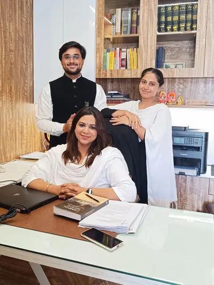 With my talented team at N Legal Solutions. I believe that teamwork truly makes the dream work, and I am proud of the collaborative environment we have built.