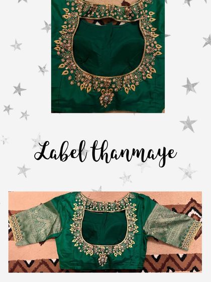 Label Thanmaye - Custom Designer Wear for Women & Kids Custom Embroidered Blouses photo 15