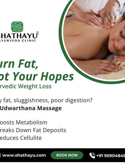 If you are struggling with belly fat, sluggishness, or poor digestion, my Udwarthana massage can help. This specialized Ayurvedic weight loss therapy uses a dry herbal powder to boost metabolism, break down stubborn fat deposits, and reduce cellulite, helping you burn fat, not your hopes.