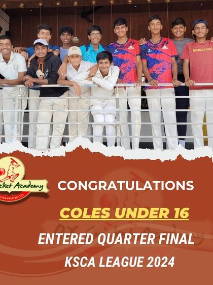 Rx Muralidhar - Cricket Coaching & Player Development My Students' Achievements photo 5