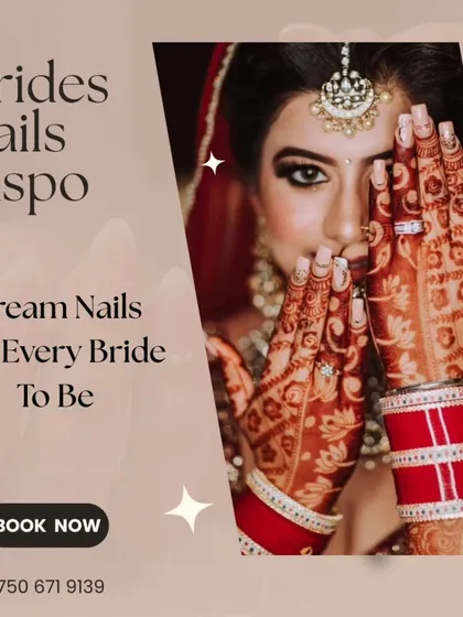 Your wedding day is all about the details, and I believe your nails should tell your unique story. I work with brides to create custom nail art that perfectly complements their entire look, from the intricate mehendi to the stunning lehenga.
