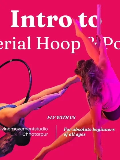 Ready to fly with us? Our introductory classes are the perfect starting point for your journey into aerial hoop and pole. These sessions are designed for absolute beginners of all ages, focusing on safety, foundational skills, and having a great time.