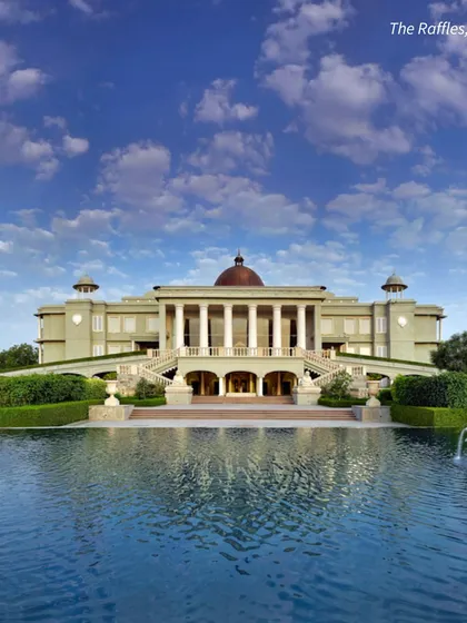 The Raffles in Udaipur is a private island oasis of luxury. A wedding here is an exclusive and unforgettable affair.