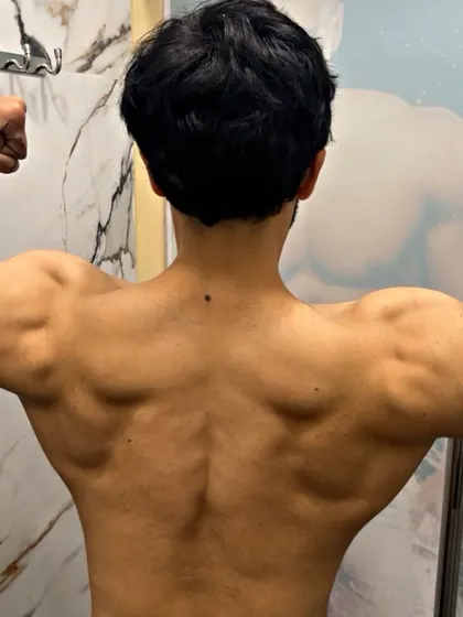 Every rep counts. Building a defined back with visible muscle separation comes from consistent pull-ups and rows.