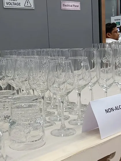 We ensure every detail is covered, including providing a clear separation of non-alcoholic options for guests.