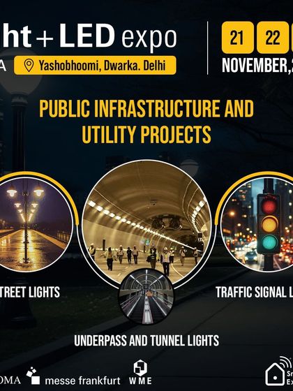 For public infrastructure projects, we offer robust solutions including street lights, tunnel lights, and traffic signal lights.