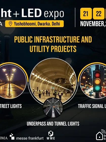 For public infrastructure projects, we offer robust solutions including street lights, tunnel lights, and traffic signal lights.