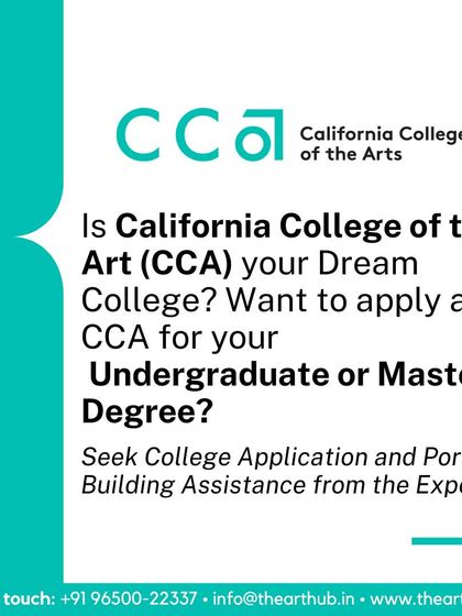 Is California College of the Arts (CCA) your dream school? I offer expert college application and portfolio building assistance to help you get there.