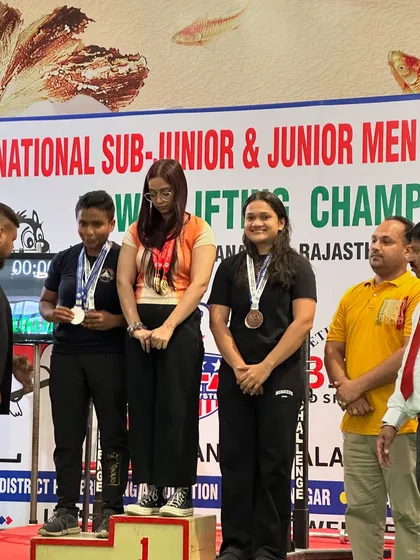 A collection of podium shots and team photos from various state, national, and international competitions. This is the social proof of our success and the strong community we've built at Team Strength Mob.