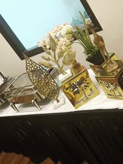 A festive setup for 35 guests in Sushant Lok, showing how we bring the celebratory spirit to any event.