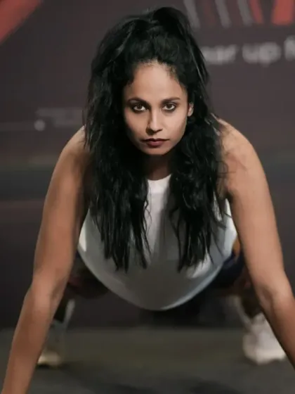 From corporate hustle to fitness hustle, I'm living proof that following your passion changes your life. This photo captures the intensity and focus that drove me to leave my old career behind.