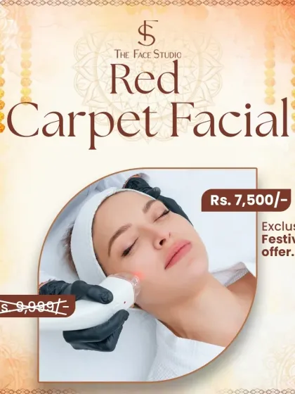 Get ready for any event with my Red Carpet Facial, now available with a special festival offer. This treatment is designed to give you an instant, camera-ready glow.