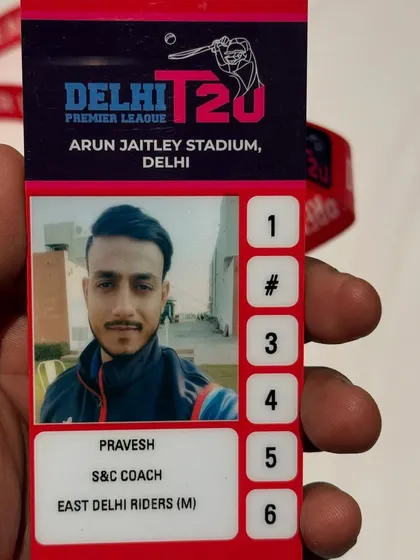 A close-up of my DPL accreditation. Ready to help the team build on last season's success.
