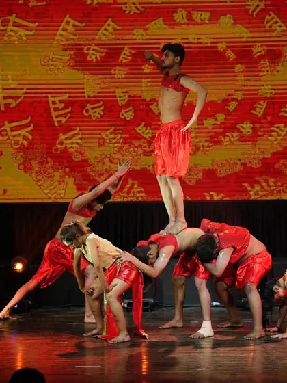 Another powerful formation from our Hanuman-inspired dance piece.