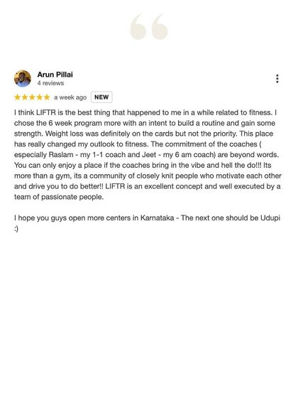 Liftr - 6-Week Body Transformation Program 6-Week Transformation Stories photo 213