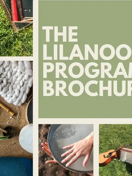 Our program brochure, giving a quick rundown of all the music courses we offer, from voice and theory to drums, guitars, and piano.