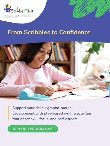 From scribbles to confidence, our play-based writing activities support grapho-motor development. This program is designed to boost not just skill and focus, but also the self-esteem that comes from mastering a new challenge.