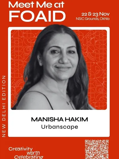 We congratulate our Senior Associate, Manisha Hakim, for her invitation to join the prestigious FOAID Jury. This recognition of her expertise is a testament to the strength and talent of our team at Urbanscape.