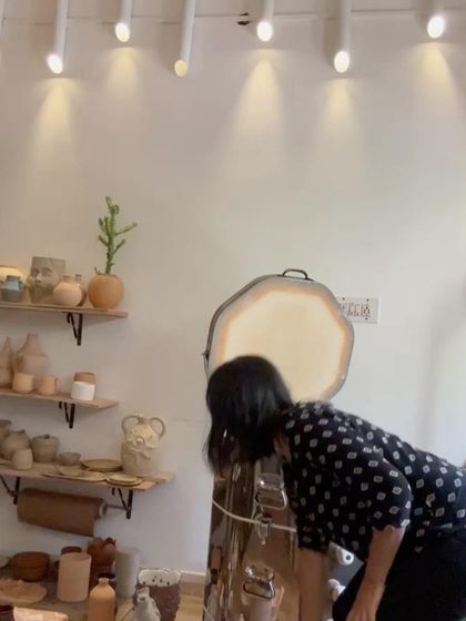 A glimpse into the process of loading and unloading the kiln. It's always a bit like opening a present, you're never 100% sure what you'll find inside.