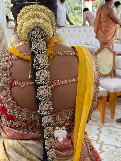 Blouse House by Mahitha Prasad - Custom Blouse Design & Embroidery The Velvet & Brocade Collection: A Royal Affair photo 4