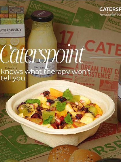 Caterspoint knows what therapy won't tell you. Sometimes, a bowl of fresh fruit salad is all you need to feel better.