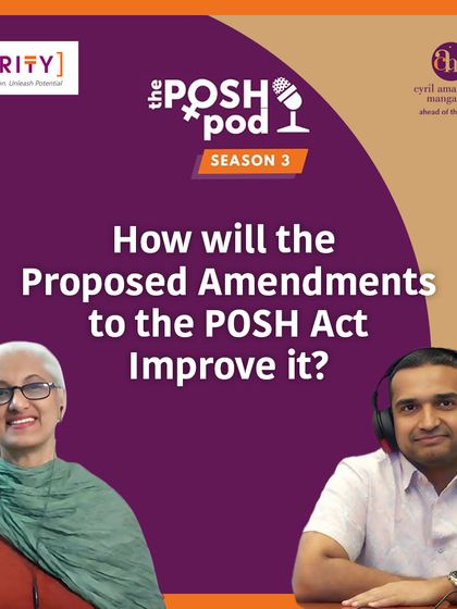 How will proposed amendments improve the POSH Act? This episode of The POSHpod examines key proposals, such as extending the time limit for complaints and removing the conciliation process, and analyzes their potential impact on how cases are handled.