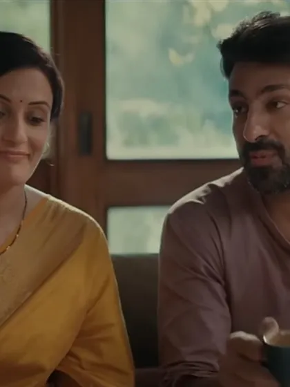 For the 'Jaago Janani' social awareness campaign, the styling needed to feel completely real and emotionally resonant. I focused on creating authentic, everyday looks, like this simple yet elegant yellow saree, to build a believable family dynamic that the audience could connect with instantly.