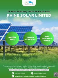 OEM Solar Panel Manufacturing