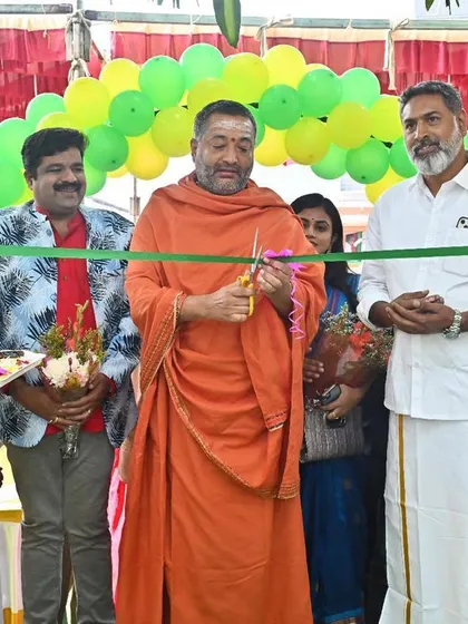 A moment from a showroom inauguration. My presence as a celebrity guest helps attract a crowd and media attention, giving a new business the grand opening it deserves. It is always an honour to be part of someone's new beginning.