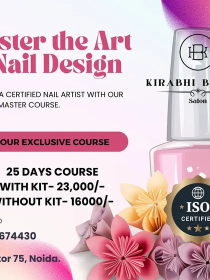 If you want to build a career in the beauty industry, my nail artist course is the perfect start. In just 25 days, you can become an ISO Certified Nail Artist, with all the skills you need to work professionally. I offer options with or without a full kit included.