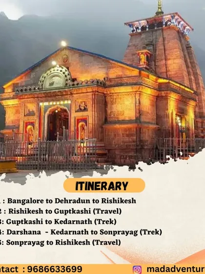 A clear, day-by-day itinerary for our 5-day Kedarnath Yatra. I believe in being transparent, so you know exactly what to expect on your spiritual journey with us.